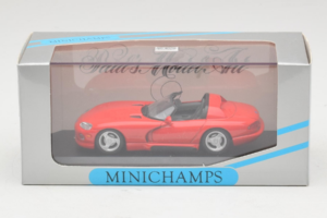 Dodge Viper RT/10 カブリオレ レッド Minichamps 1:43 430144032 メタル - 画像 4/4