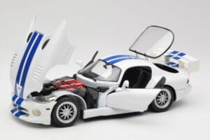Dodge Viper GTS-R GT2 ホワイト 1997 Maisto 1:18 50316 メタル - 画像 2/8
