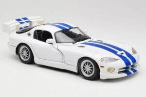 Dodge Viper GTS-R GT2 ホワイト 1997 Maisto 1:18 50316 メタル - 画像 6/8