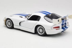 Dodge Viper GTS-R GT2 ホワイト 1997 Maisto 1:18 50316 メタル - 画像 7/8