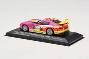 Dodge Viper GTS-R #46 Seiler / Brun / Messley 24 Hours of Daytona 2000 Minichamps 1:43 430001446 メタル - 画像 3/4