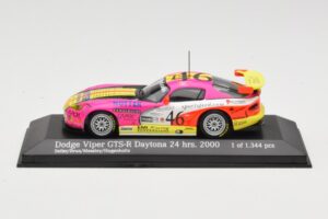 Dodge Viper GTS-R #46 Seiler / Brun / Messley 24 Hours of Daytona 2000 Minichamps 1:43 430001446 メタル