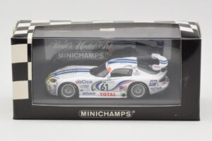 Dodge Viper GTS-R #61 Team Oreca S. Ayari / P. Gache 24 Hours of Le Mans 1997 Minichamps 1:43 430971461 メタル - 画像 4/4