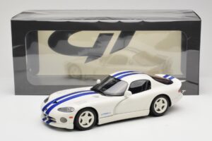 Dodge Viper GTS Stone White GT Spirit 1:18 GT940 レジン - 画像 6/6