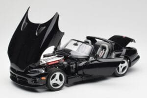 Dodge Viper RT/10 ブラック Bburago 1:18 3065 メタル - 画像 2/8