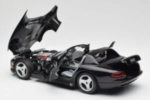 Dodge Viper RT/10 ブラック Bburago 1:18 3065 メタル - 画像 5/8