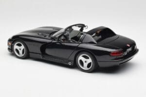 Dodge Viper RT/10 ブラック Bburago 1:18 3065 メタル - 画像 7/8