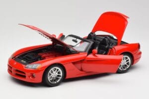 Dodge Viper SRT-10 レッド Bburago 1:18 3325 メタル - 画像 2/8
