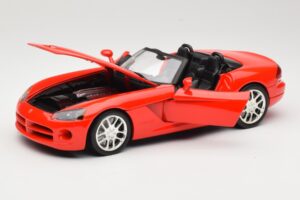 Dodge Viper SRT-10 Roadster レッド Hot Wheels 1:18 53836 メタル - 画像 2/8