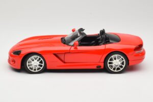 Dodge Viper SRT-10 Roadster レッド Hot Wheels 1:18 53836 メタル - 画像 4/8