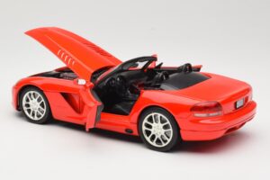 Dodge Viper SRT-10 Roadster レッド Hot Wheels 1:18 53836 メタル - 画像 5/8