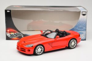 Dodge Viper SRT-10 Roadster レッド Hot Wheels 1:18 53836 メタル - 画像 8/8