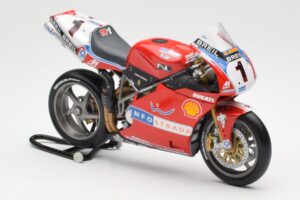 Ducati 998R WSB #1 T. Bayliss Ducati Infostrada 2002 Minichamps 1:12 122021201 メタル - 画像 4/6