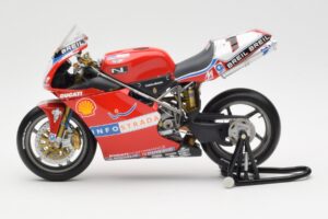 Ducati 998R WSB #1 T. Bayliss Ducati Infostrada 2002 Minichamps 1:12 122021201 メタル