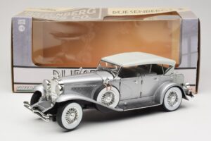 Duesenberg SJ シルバー GreenLight 1:18 13525 メタル - 画像 8/8