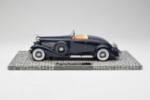 Duesenberg SJN Convertible Coupe Midnight Blue Minichamps 1:18 107150332 メタル - 画像 3/6