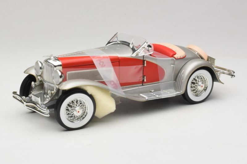 Duesenberg SJ Clark Gable's Car シルバー レッド ERTL 1:18 7962 メタル