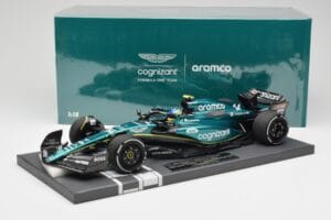 Aston Martin AMR23 #14 F. Alonso 3rd Place Saudi Arabian GP 2023 Minichamps 1:18 117230214 メタル - 画像 7/7