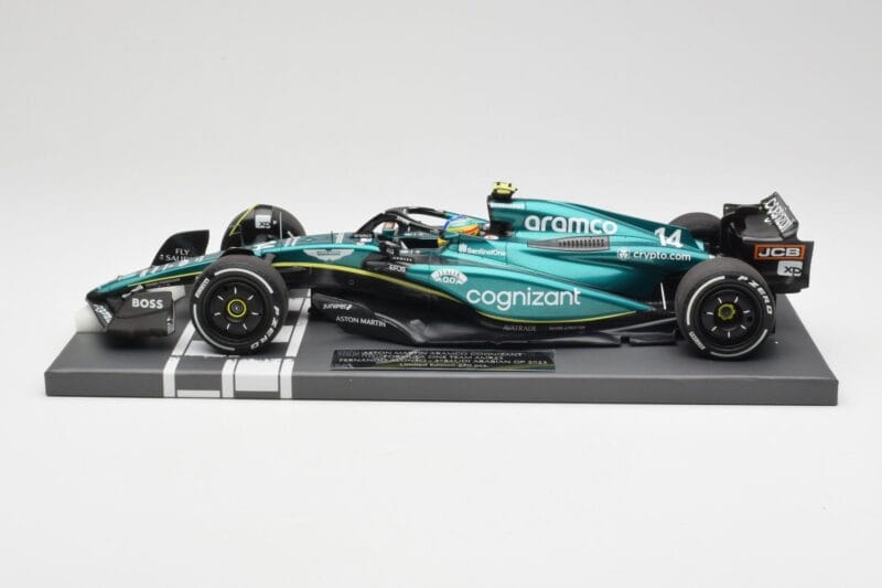 Aston Martin AMR23 #14 F. Alonso 3rd Place Saudi Arabian GP 2023 Minichamps 1:18 117230214 メタル