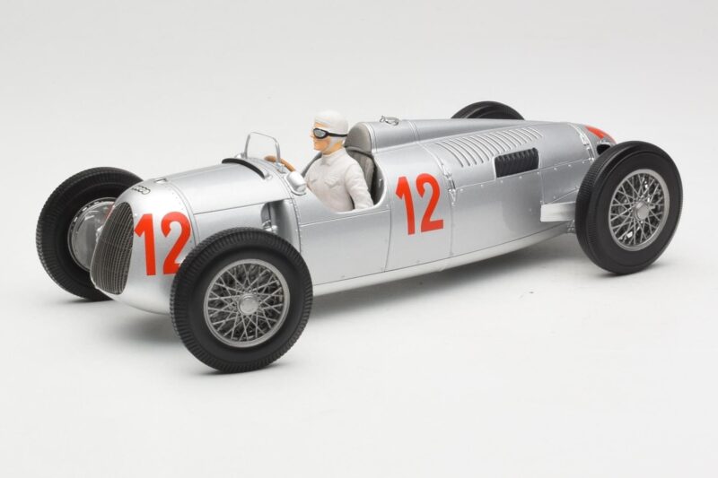 Auto Union Type C #12 H. Stuck Hungarian GP Budapest 1936 Minichamps 1:18 155361012 メタル