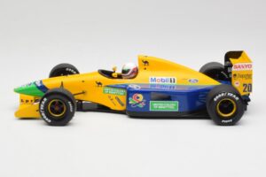 Benetton B191 #19 M. Schumacher F1 1991 Minichamps 1:18 100910119 メタル - 画像 3/6