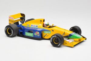 Benetton B191 #19 M. Schumacher F1 1991 Minichamps 1:18 100910119 メタル - 画像 4/6