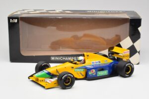 Benetton B191 #19 M. Schumacher F1 1991 Minichamps 1:18 100910119 メタル - 画像 6/6