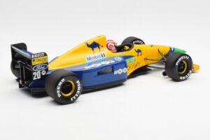 Benetton Ford B191 #19 N. Piquet F1 1991 Minichamps 1:18 100910020 メタル - 画像 2/6
