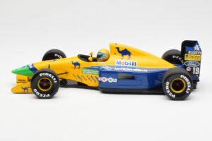 Benetton Ford B191 #20 R. Moreno F1 1991 Minichamps 1:18 100910019 メタル - 画像 3/6