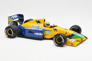 Benetton Ford B191 #20 R. Moreno F1 1991 Minichamps 1:18 100910019 メタル - 画像 4/6