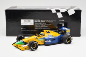 Benetton Ford B191 #20 R. Moreno F1 1991 Minichamps 1:18 100910019 メタル - 画像 6/6