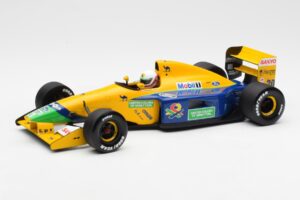 Benetton Ford B191B #20 M. Brundle F1 Early Season 1992 Minichamps 1:18 100920120 メタル