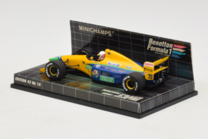 Benetton B191B Ford #20 M. Brundle Early Season F1 1992 Minichamps 1:43 400920120 メタル - 画像 3/5