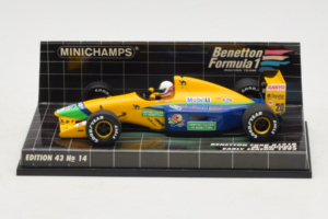 Benetton B191B Ford #20 M. Brundle Early Season F1 1992 Minichamps 1:43 400920120 メタル