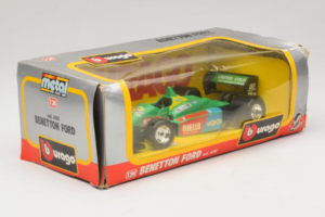 Benetton B190 Ford #20 N. Piquet F1 1990 Bburago 1:24 6102 メタル - 画像 2/3