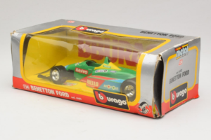 Benetton B190 Ford #20 N. Piquet F1 1990 Bburago 1:24 6102 メタル - 画像 3/3