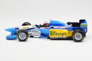 Benetton B195 Renault #1 M. Schumacher Winner Japanese GP 1995 Minichamps 1:18 510953401 メタル - 画像 3/6