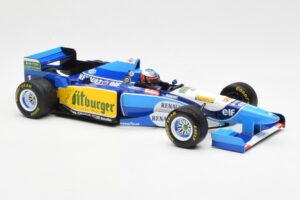 Benetton B195 Renault #1 M. Schumacher Winner Japanese GP 1995 Minichamps 1:18 510953401 メタル - 画像 4/6