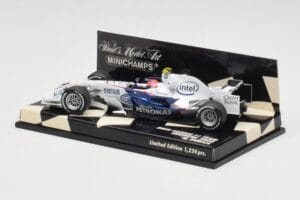 BMW Sauber F1.08 #4 R. Kubica Showcar 2008 Minichamps 1:43 400080084 メタル - 画像 3/5