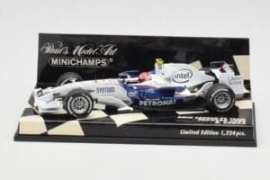 BMW Sauber F1.08 #4 R. Kubica Showcar 2008 Minichamps 1:43 400080084 メタル