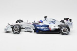 BMW Sauber F1.06 #17 J. Villeneuve F1 2006 Minichamps 1:18 100060017 メタル - 画像 3/6