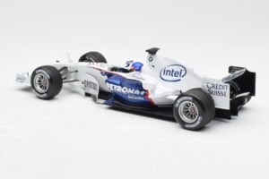 BMW Sauber F1.06 #17 J. Villeneuve F1 2006 Minichamps 1:18 100060017 メタル - 画像 5/6