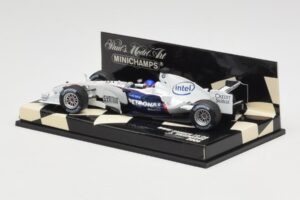 BMW Sauber F1.06 #11 J. Villeneuve F1 2006 Minichamps 1:43 400060017 メタル - 画像 3/5