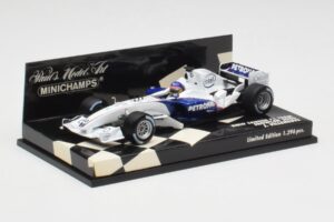 BMW Sauber F1.06 J. Villeneuve Showcar F1 2006 Minichamps 1:43 400060087 メタル - 画像 3/5