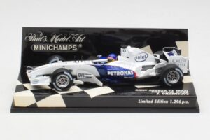 BMW Sauber F1.06 J. Villeneuve Showcar F1 2006 Minichamps 1:43 400060087 メタル