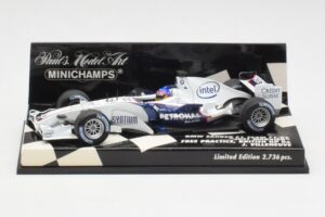 BMW Sauber F1.06 J. Villeneuve Wedding Edition F1 2006 Minichamps 1:43 400060117 メタル