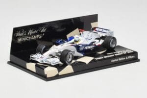 BMW Sauber F1.06 #16 N. Heidfeld Brazilian GP 2006 Minichamps 1:43 400060316 メタル - 画像 2/5
