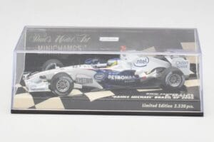BMW Sauber F1.06 #16 N. Heidfeld Brazilian GP 2006 Minichamps 1:43 400060316 メタル - 画像 5/5