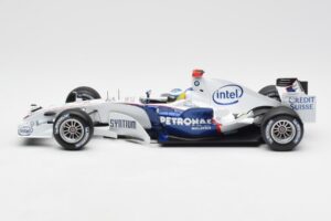 BMW Sauber F1.06 #16 N. Heidfeld F1 2006 Minichamps 1:18 100060016 メタル - 画像 3/6