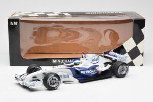 BMW Sauber F1.06 #16 N. Heidfeld F1 2006 Minichamps 1:18 100060016 メタル - 画像 6/6